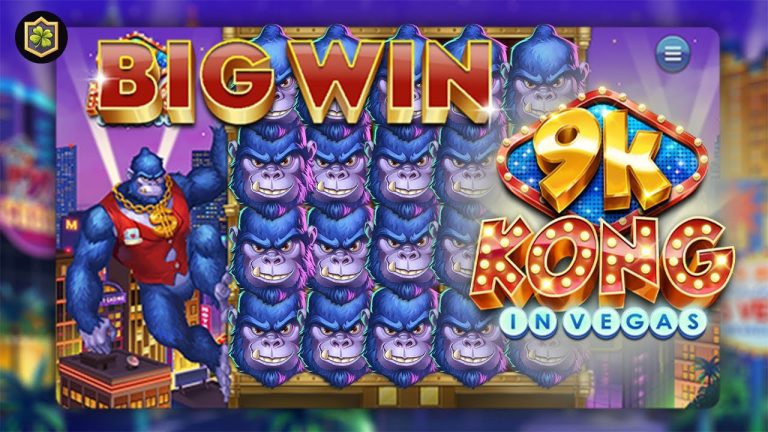 BIG WIN NEW ONLINE SLOT 9K KONG IN VEGAS 4THEPLAYER – ALL FEATURES