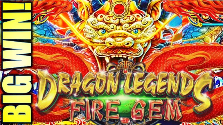 BIG WIN! OH YES!! THIS WAS A GOOD DRAGON! DRAGON LEGENDS FIRE GEM Slot Machine (LIGHT & WONDER)