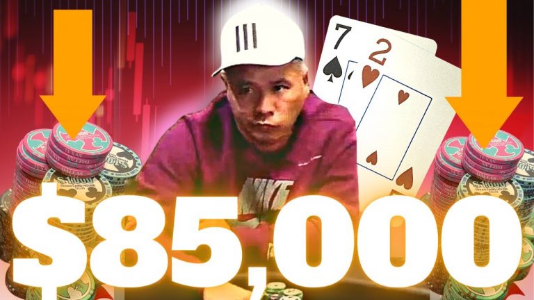 BIGGEST LOSS EVER?! $85,000 Gone in High Stakes Live Poker Stream!