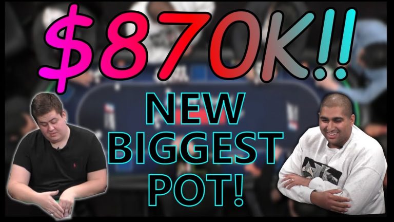 BIGGEST POT IN HCL HISTORY!!