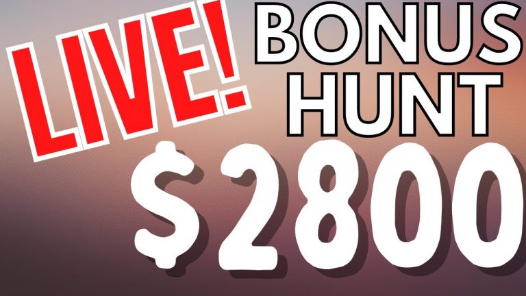 BONUS BUYS NOW – $2800 LIVE BONUS HUNT LETS GET A HUGE LIST OF BONUSES