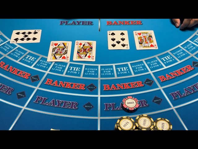 Baccarat | $100,000 Buy In | EPIC High Roller Session! Large $20,000 Bets & Lucky Pair Side Bets!