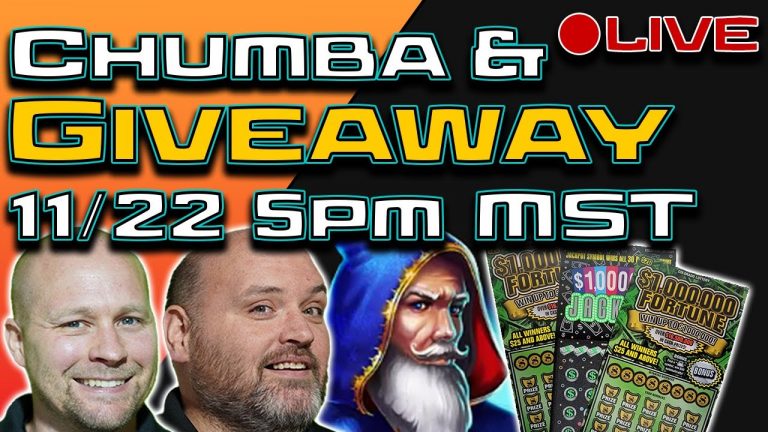 Big Win on Chumba Bonus and $1,000,000 Scratch Off Giveaway