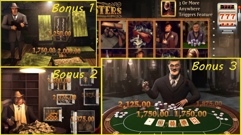 CASINO GANGSTERS SLOT On gagne de multiples bonus, et après ? Joué en mises maxi !