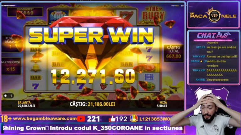 CEL MAI MARE CASTIG VIP LA RUBY RUBYNAX 4400 PUTERE MAREPACANELE LIVE