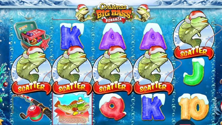 CHRISTMAS BIG BASS BONANZA – EPIC FAILED 5 SCATTERS 20 FREE SPINS – BONUS BUY CASINO SLOT ONLINE