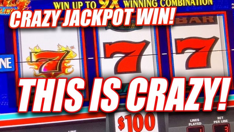 CRAZIEST JACKPOT ON YOUTUBE ON HIGH LIMIT SIZZLING 7 TRIPLE DOUBLE JACKPOT WINNER