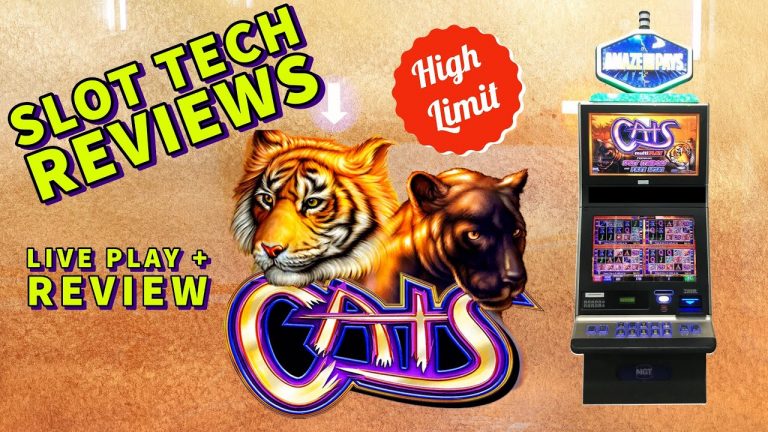 Cats Slot Machine High Limit play plus game review!