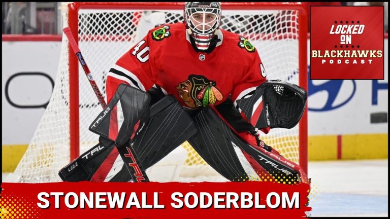 Chicago Blackhawks Beat Los Angeles Kings 2-1 (OT), Arvid Soderblom Picks Up 1st NHL Win