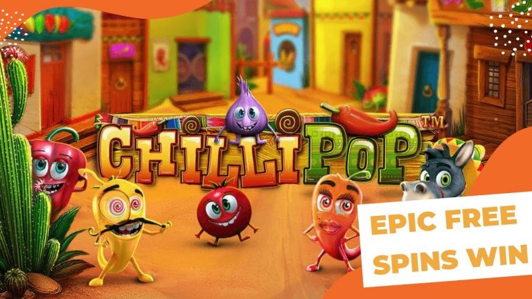 Chilli Pop Big Free Spins Win – Slot Machine – Online Casino