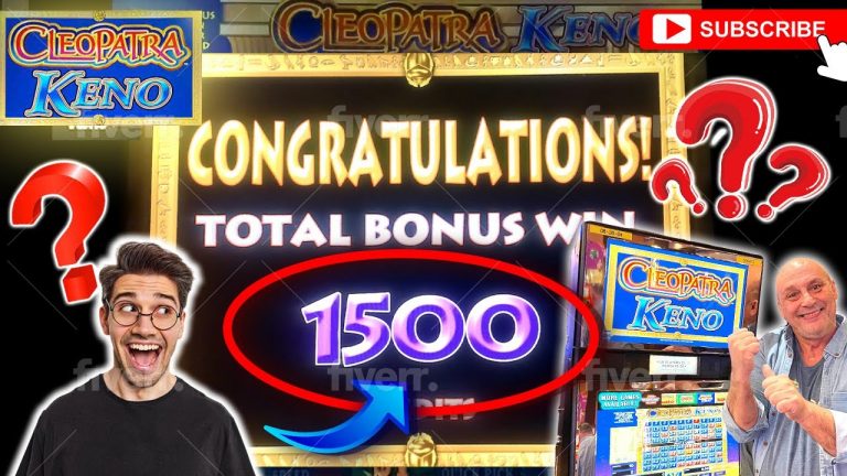 Cleopatra Keno Quick Jackpot