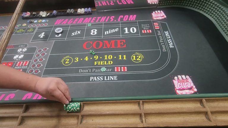 Craps! Flat Betting the DONT! Easy strategy