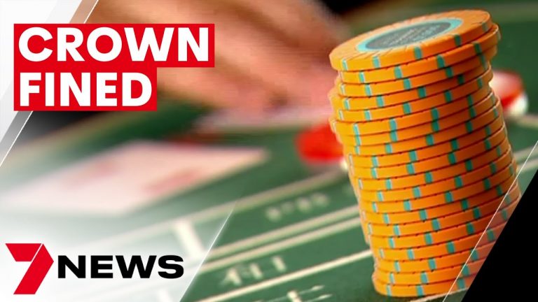 Crown Casino hit with a record $120 million fine | 7NEWS