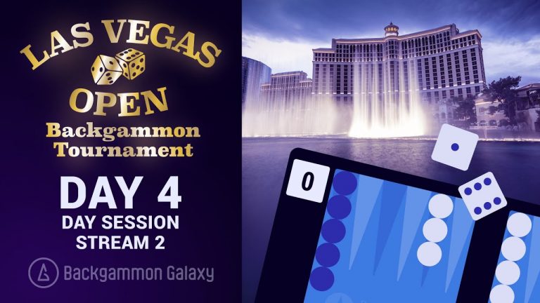 Day 4, Stream 2: Las Vegas Open Backgammon Tournament