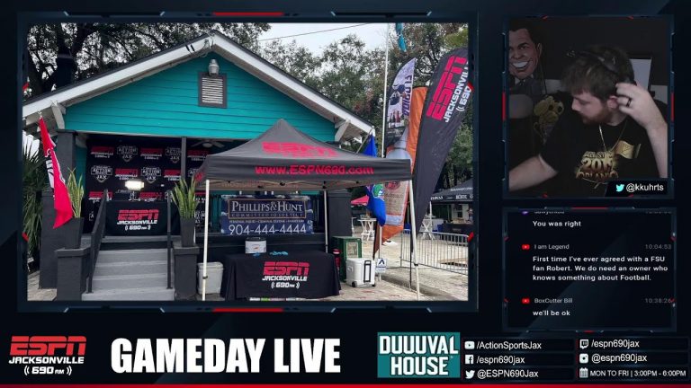 ESPN690 Gameday Live from the DUUUVAL HOUSE – Raiders @ Jaguars