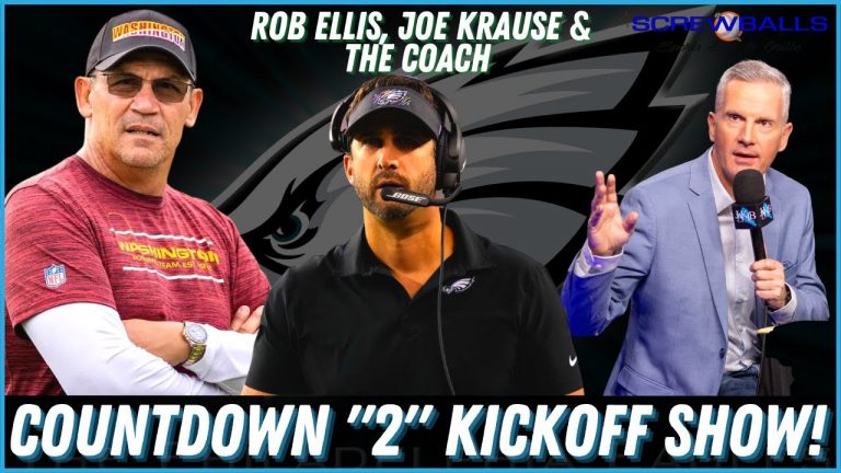 Eagles vs. Commanders | Countdown “2” Kickoff with Rob Ellis, Krausey & The Coach