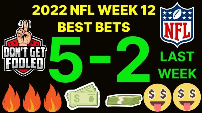 Easy Money 2022 l NFL Week 12 Picks & Predictions l Best Bets ATS Handicapper Expert 11/27/22