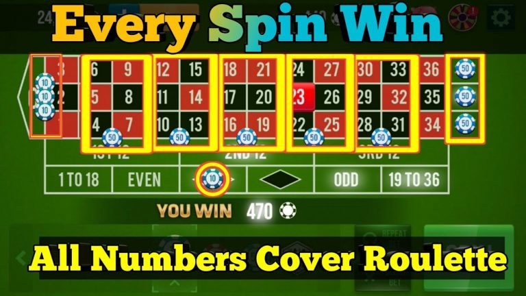 Every Spin Win || All Numbers Cover Roulette || Roulette Tricks