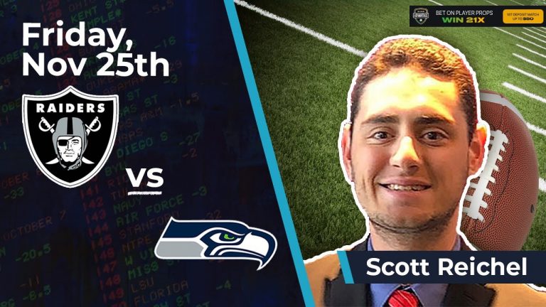 Free NFL Betting Pick- Las Vegas Raiders vs. Seattle Seahawks, 11/25/2022: Scott’s Selections