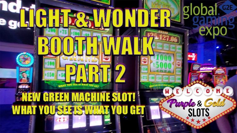 G2E Light & Wonder Part 2 New Slots Green Machine, Monopoly, Fire Link, Million Dollar Dancing Drums