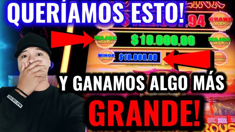 GANAMOS UN PREMIO MAS GRANDE QUE EL MAJOR JACKPOT EN EL CASINO! #slots