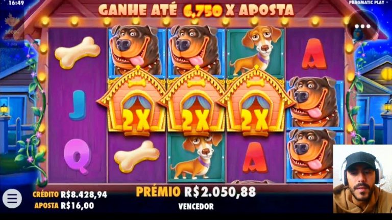 Ganhei R$ 2500 em The Dog house! Nossa! Um ótimo dia em um cassino online para brasileiros