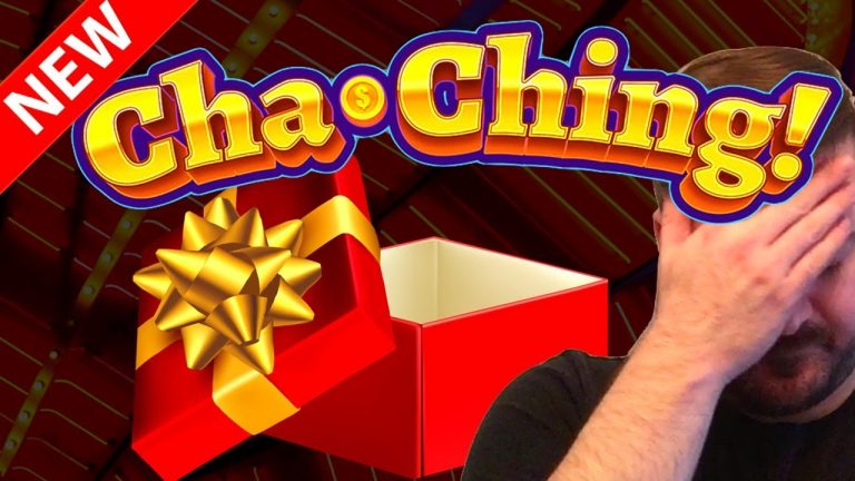 HIGH LIMIT Cha Ching Slot Machine! NEW GAMES At Grand Casino!