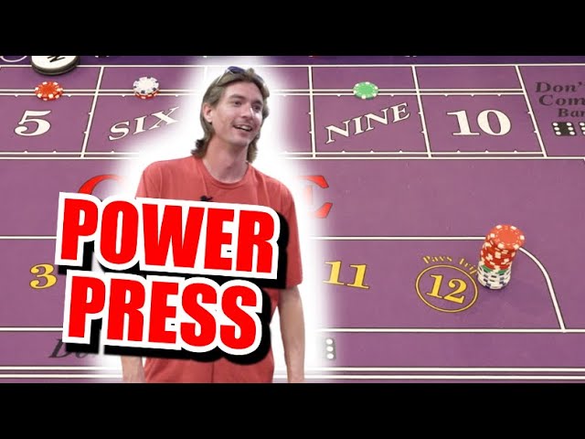 HUGE PRESS 30 Roll Craps Challenge – WIN BIG or BUST #224