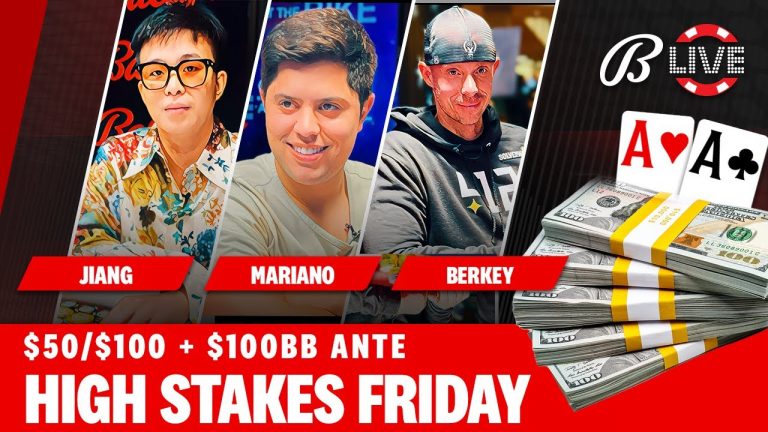 High Stakes Friday $50/$100/$100 – Live at the Bike!