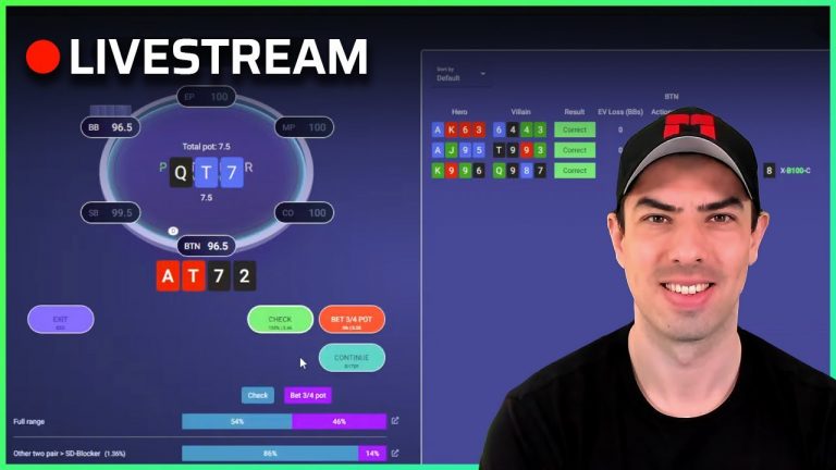 High Stakes PLO Study Stream with JNandez (and Multistreet Training!)