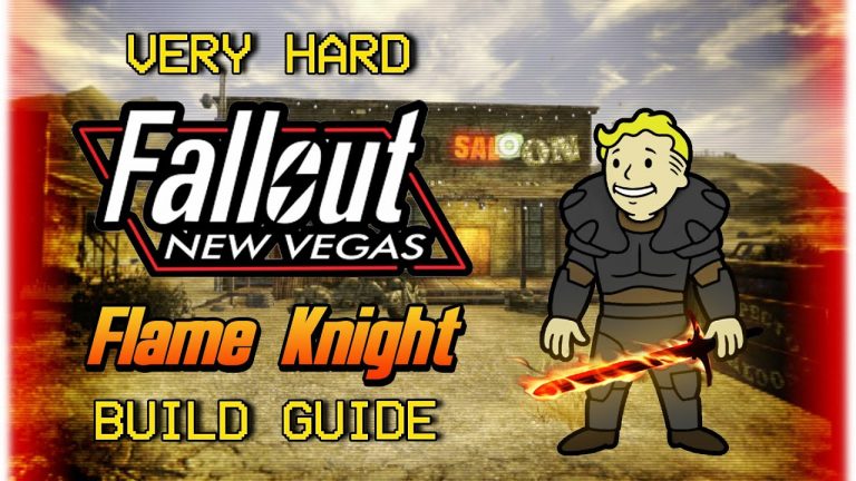 How to Make an OP FLAME KNIGHT Build in Fallout New Vegas