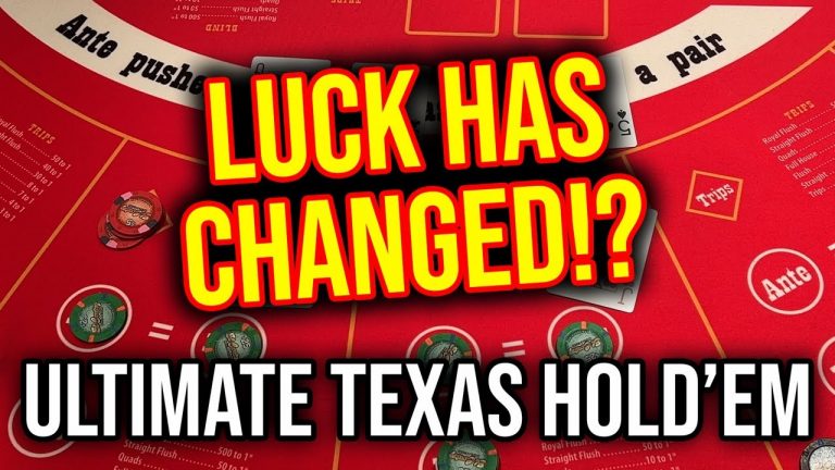 I BROKE MY RECORD!! ULTIMATE TEXAS HOLDEM!! Nov 25th 2022