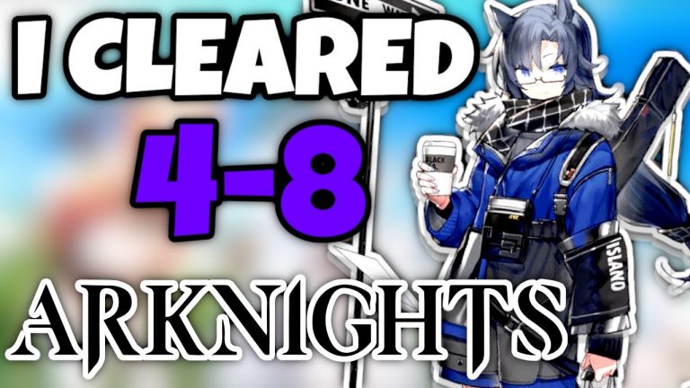 I CLEARED 4-8 | Arknights Beginner Gameplay