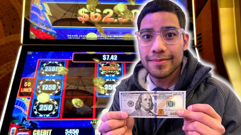 I Put $100 Into Lightning Link Slot Machines At Caesars Palace Las Vegas!!