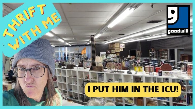 I Put Him in the ICU – Thrift With Me – New Store Update!