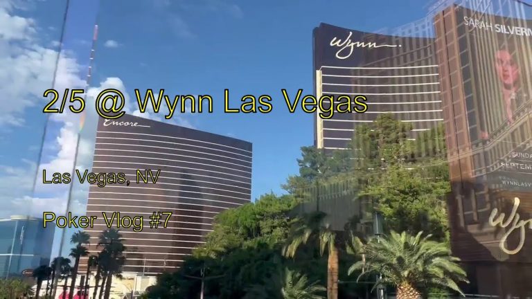 I Turn Trips and The Opponent Questions My Relationship Status! 2/5 @ Wynn Las Vegas | Poker Vlog #7