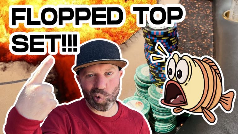 I get POCKET ACES over and over again! High stakes action table! | Poker Vlog 24