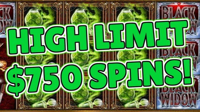 INSANE $750 HIGH LIMIT SPINS IN LAS VEGAS!