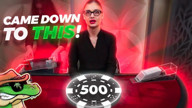 It ALL came down to THIS! – 5-Min Blackjack #2