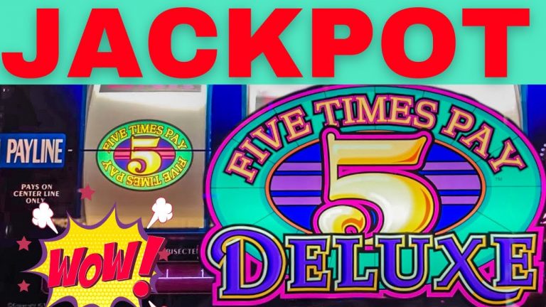 Jackpot Handpay 5 Times Pay Deluxe Old School Casino Slot