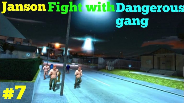 Janson Fight With Dangerous Gang | gameplay gangster vegas #7