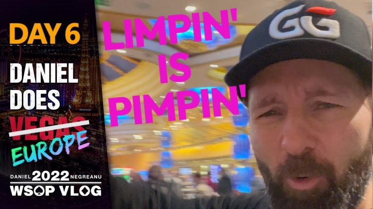 LIMPIN’ is PIMPIN’ – 2022 WSOPE Poker Vlog Day 6