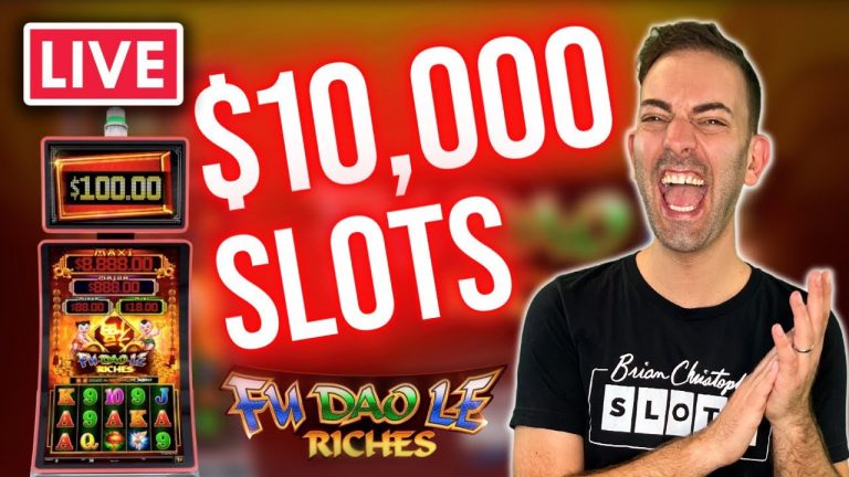 LIVE $10,000 ROAD TO RICHES GOLD FISH CASINO SLOTS