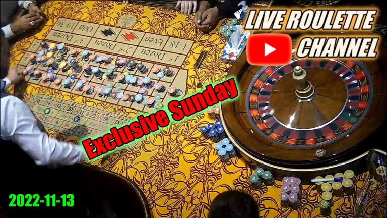 LIVE ROULETTE |Exclusive Sunday Casino Las Vegas Hot Play 2022-11-13