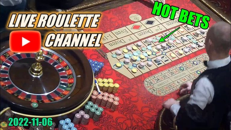 LIVE ROULETTE In Casino Las Vegas Hot Bet Full Table Exclusive 2022-11-06