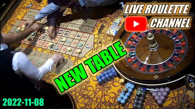 LIVE ROULETTE | NEW TABLE In Casino Las Vegas Big Bet Full Table Exclusive 2022-11-08