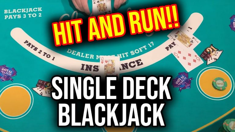 LIVE SINGLE DECK BLACKJACK!!! Nov 11th 2022