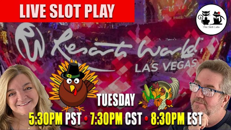 LIVE SLOT PLAY @ RESORTS WORLD LAS VEGAS