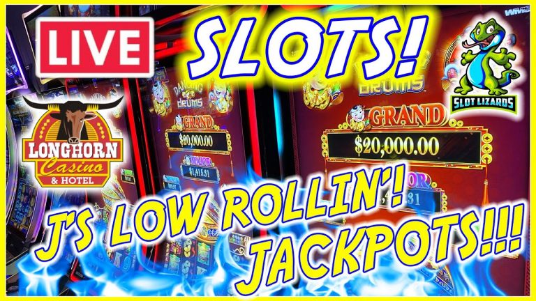 LIVE SLOTS! J’S LOW ROLLIN’ WEDNESDAY! CAN J HIT A JACKPOT? EPISODE 25!