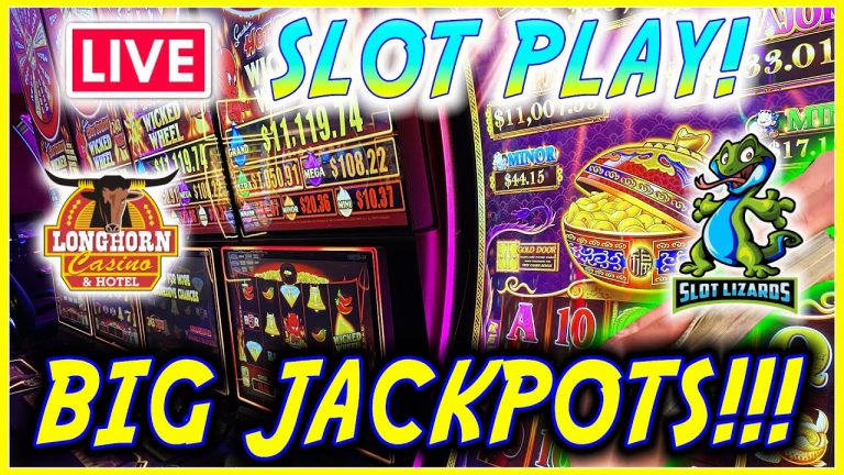 LIVE SLOTS! LET’S GET OUR MOJO BACK! MONSTER JACKPOTS INCOMIN! LET’S GO! LONGHORN CASINO!